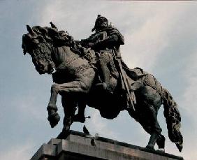 Equestrian statue of Jaime I (1208-76) El Conquistador 1890