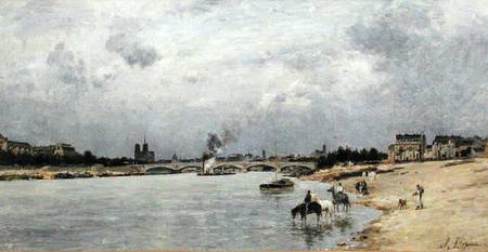 Austerlitz Bridge, Paris von Stanislas Lépine