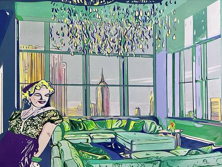 Penthouses Marilyn New York  (farbig) 2024