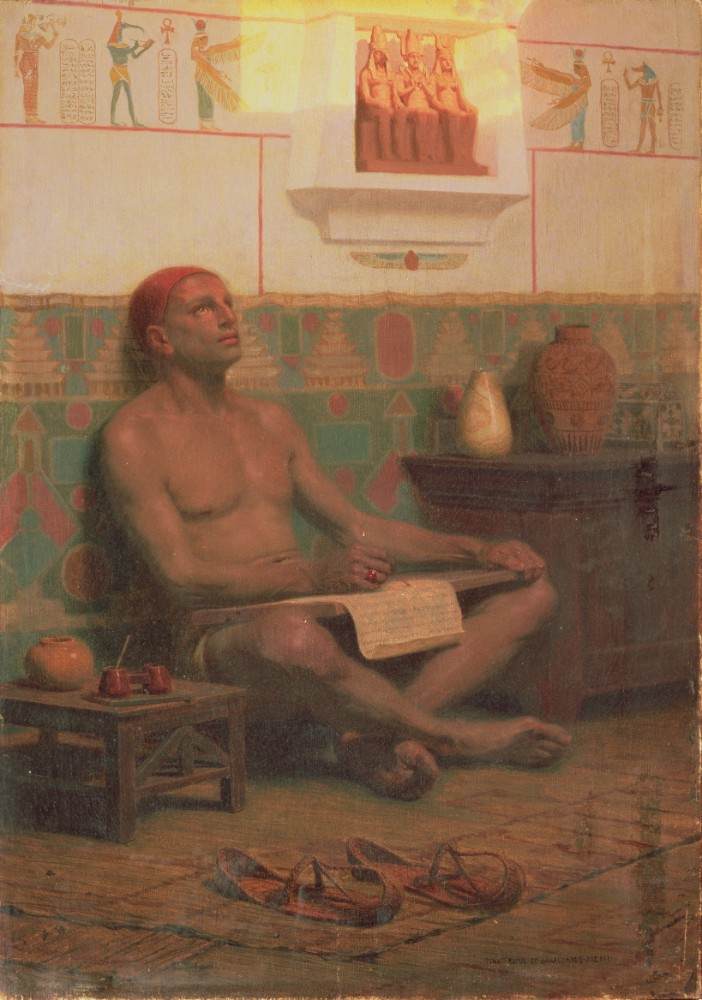 Der königliche Schreiber Rah-Hotep von Stefan Vladislavovich Bakalowicz