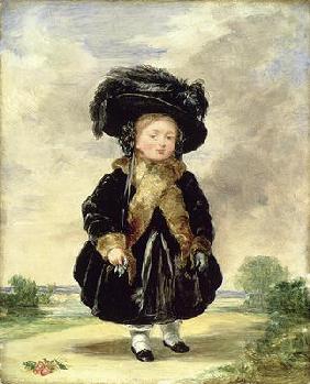 Queen Victoria, aged Four, 1823 (panel) (also see 267656) 19th