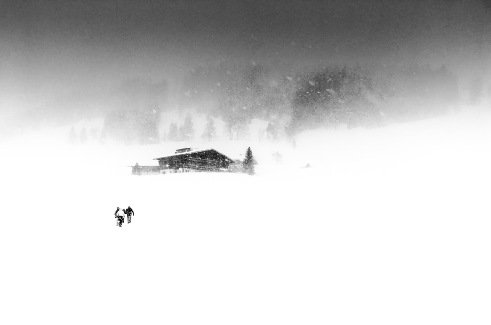 Schneesturm von Stephanie Kleimann