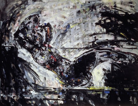 Iman, 1995 (oil on canvas)  von Stephen  Finer