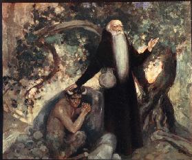Der heilige Antonius und der Satyr 1913