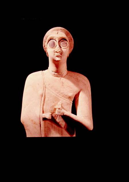 Statue of the Great Goddess, from Tell Asmar von Sumerian