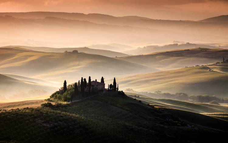 A Tuscan Country Landscape von Sus Bogaerts