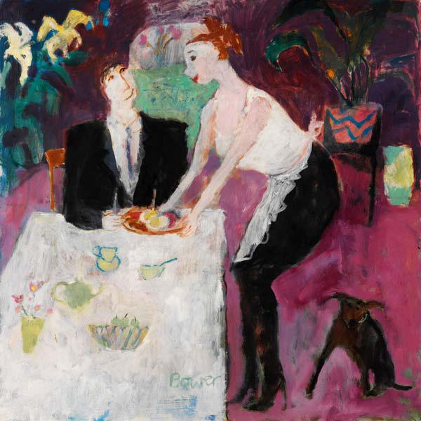 The Full English, 2004 (oil on board) 