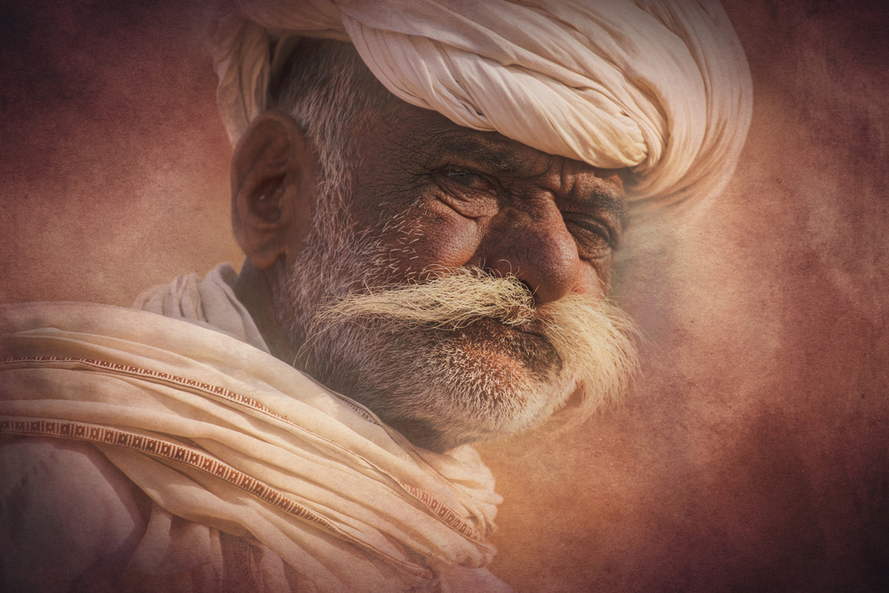 Alter Rajasthani-Mann von Svetlin Yosifov