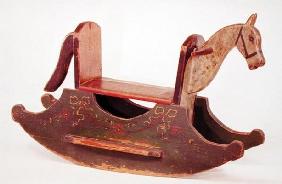 Rocking Horse, 1793 (painted wood) 18th