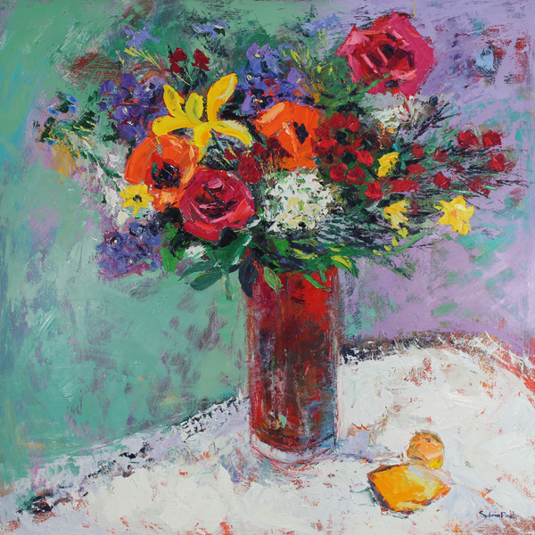 Fresh Flowers von Sylvia  Paul