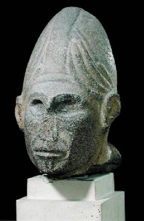 Head of a  god, from Jabbil, Northern Syria c.1700-160