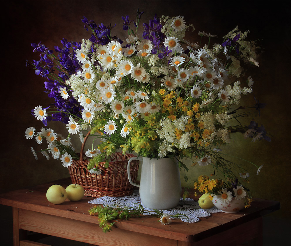 Mit vielen Blumen von Tatyana Skorokhod