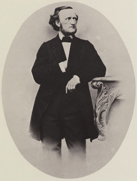 Porträt von Richard Wagner (1813-1883) von Th. Albert