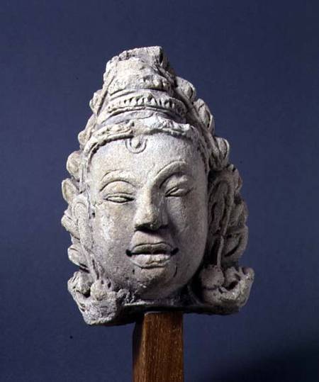 1967-1 Crowned head of a deity surrounded von Thai