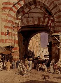 Kairo, am Bazar von Themistokles von Eckenbrecher