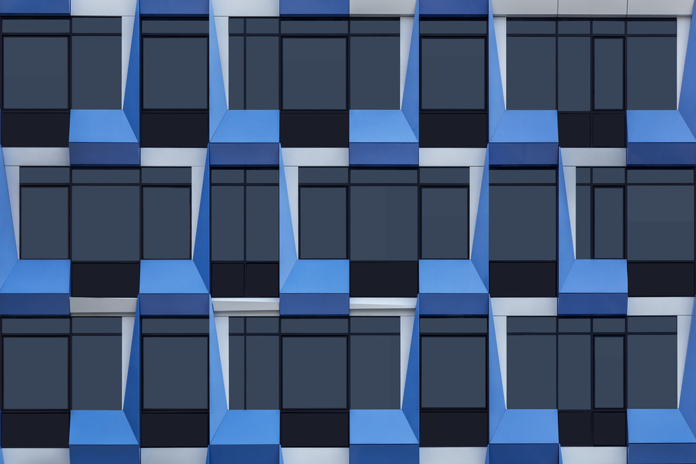 Blaue Fenster von Theo Luycx
