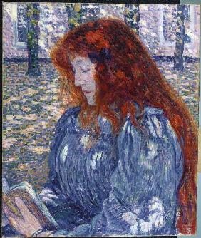 Lesende Frau 1899