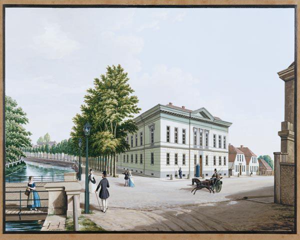 Das Prinzenpalais in Oldenburg Um 1848