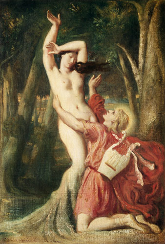 Apollo und Daphne von Théodore Chassériau