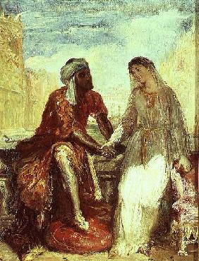 Othello and Desdemona in Venice 1850
