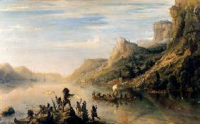Jacques Cartier entdeckt, den Sankt-Lorenz-Strom 1535 1847