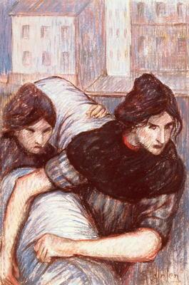 The Laundresses, 1898 (pastel on canvas) 1735