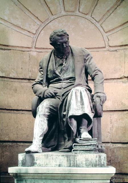 Statue of Francois Broussais (1772-1838) von Theophile Francois Marcel Bra