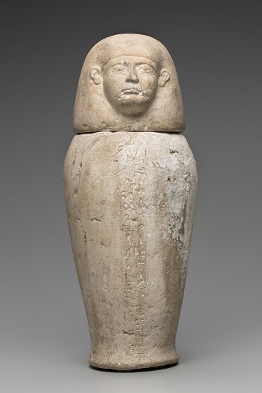 Canopic Jar with Man's Head von Third Intermediate Period Egyptian