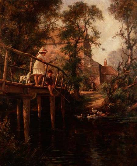 The Young Fisherman von Thomas Blacklock