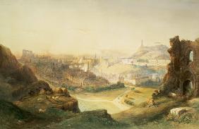 Edinburgh from Salisbury Crags 1849