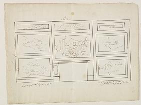Layout for 'The Course of Empire' 1833