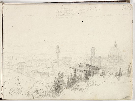 Panorama of Florence von Thomas Cole