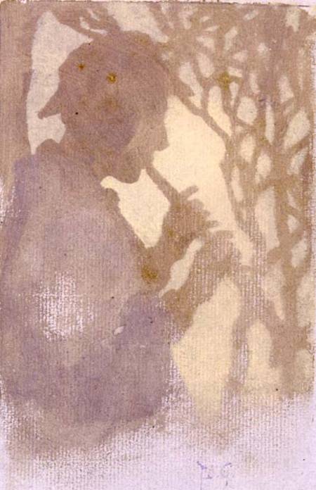 A Woodlander, or Piping to the Never Never Land von Thomas Cooper Gotch