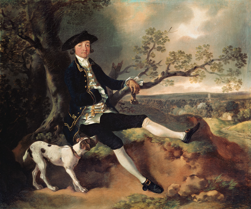 Bildnis des John Pamplin von Thomas Gainsborough
