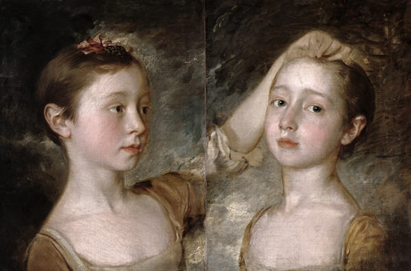 The Painter's Daughters Mary and Margaret von Thomas Gainsborough