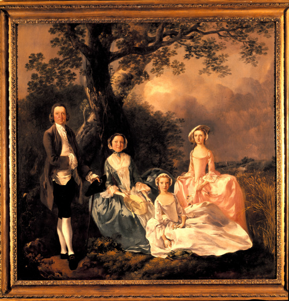 Mr. and Mrs. Gravenor von Thomas Gainsborough