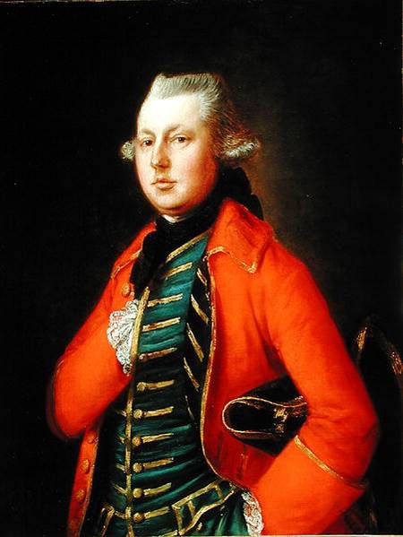 Portrait of Mr. Coke of Brookhill von Thomas Gainsborough
