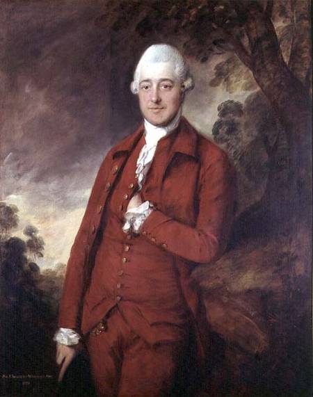 Sir Christopher Whichcote von Thomas Gainsborough