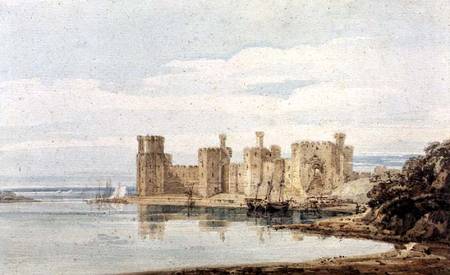 Caernarvon Castle von Thomas Girtin