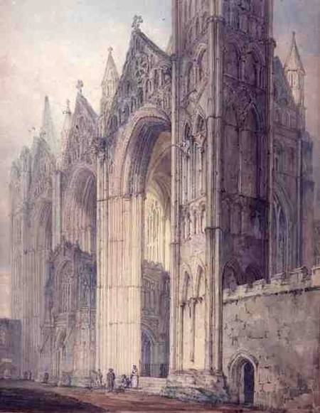 Peterborough Cathedral von Thomas Girtin