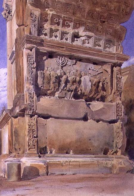 Arch of Titus, Rome von Thomas Hartley Cromek