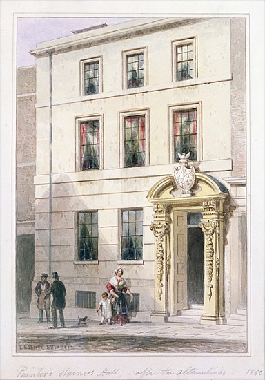 The New Front of Painter Stainers Hall von Thomas Hosmer Shepherd