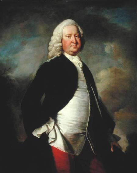 Portrait of Sir Watkin Williams Wynn von Thomas Hudson