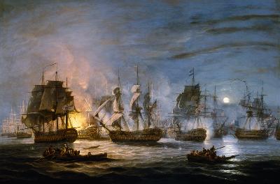 Seeschlacht bei Abukir 1830