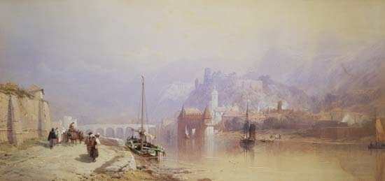 Heidelberg von Thomas Miles Richardson d.Ä.