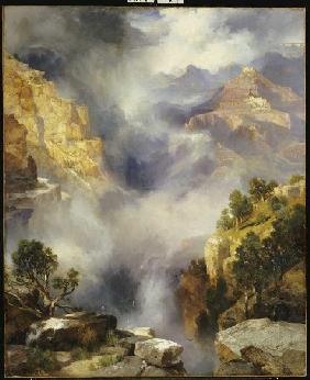 Der Canyon im Nebel 1914