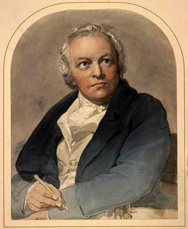 Porträt von William Blake (1757-1827) von Thomas Phillips