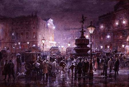 Piccadilly Circus at Night von Thomas Prytherch