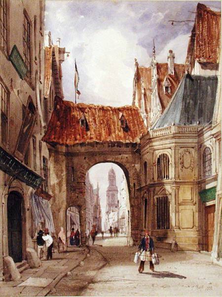 Church of St. Charles Borromeo at Antwerp von Thomas Shotter Boys