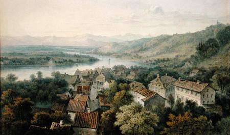 A View of Karlsruhe von Thomas Sidney Cooper